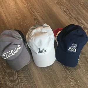 Golf hats, assorted (13 for one price)